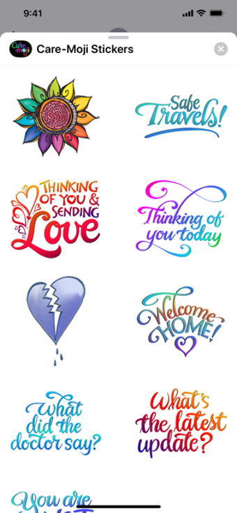 Image 0 for Care-Moji Stickers