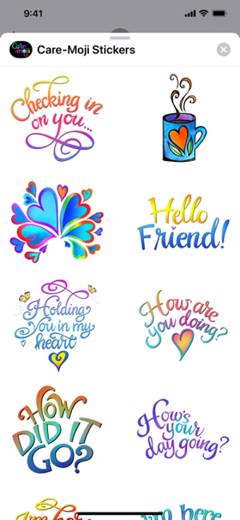 Image 3 for Care-Moji Stickers