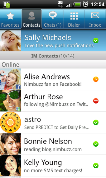 Image 0 for Nimbuzz Messenger