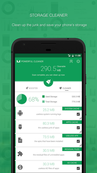 Imagen 2 para Powerful Cleaner Pro