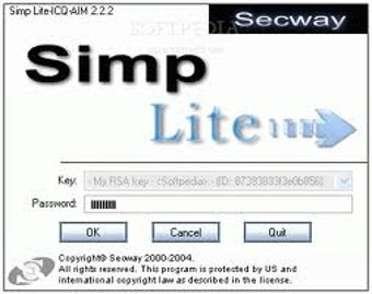 Image 1 for SimpLite for ICQ and AIM