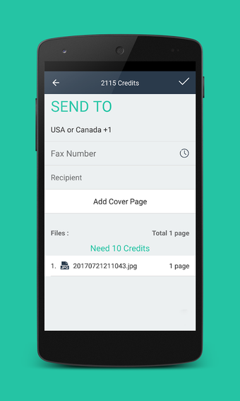 Image 1 for Simple Fax Free page - Se…