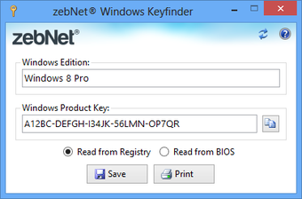 Image 0 for Windows Keyfinder