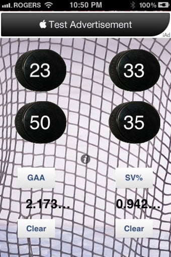 Image 0 for My Goalie Stats Free