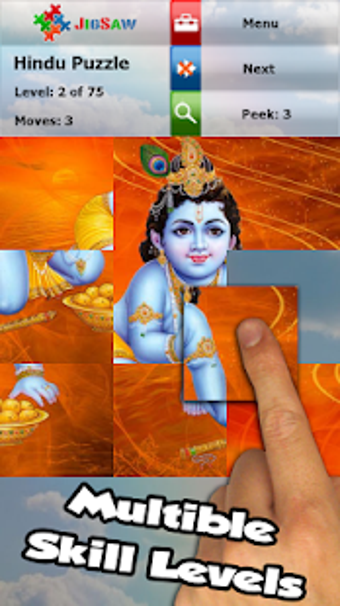Image 0 for Hindu Gods Puzzle
