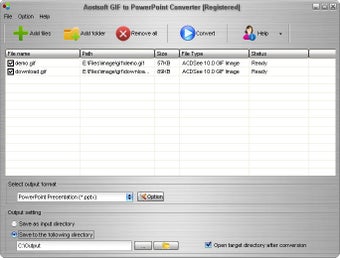 Image 0 for Aostsoft GIF to PowerPoin…