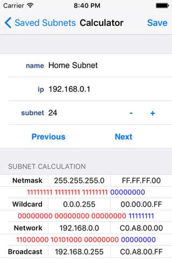 Image 0 for Subnet Calc