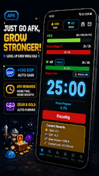 Imagen 0 para Focus RPG - Idle RPG of F…