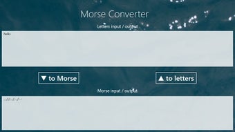 Imagen 1 para Morse Converter for Windo…