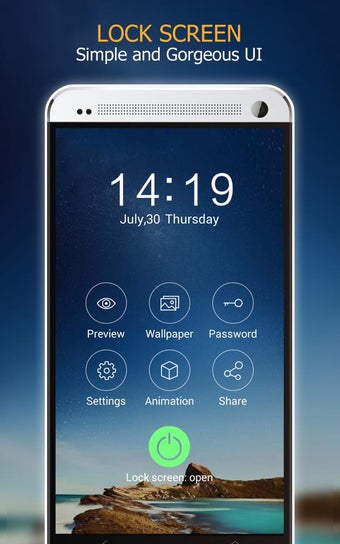 Imagen 1 para Keypad Lock - Phone Secur…