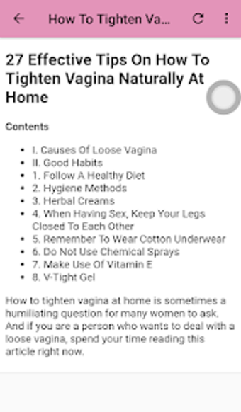Image 0 for Vagina Care