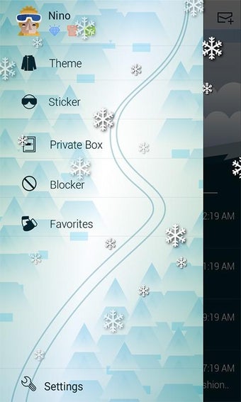 Imagen 0 para (FREE)GO SMS SKIING THEME