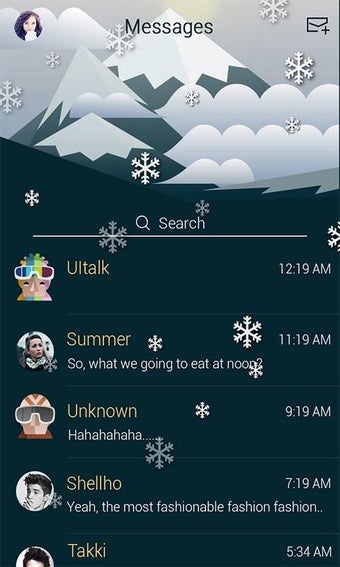 Imagen 3 para (FREE)GO SMS SKIING THEME