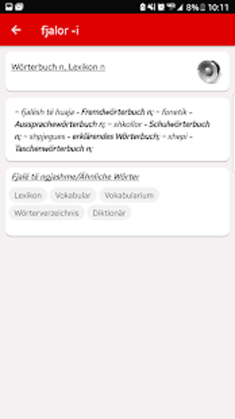 Imagen 3 para Fjalor Shqip Gjermanisht