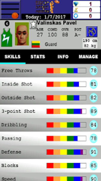 Image 3 for EURO Basket Manager FREE