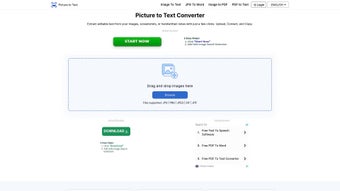 Image 0 for Picture To Text Converter