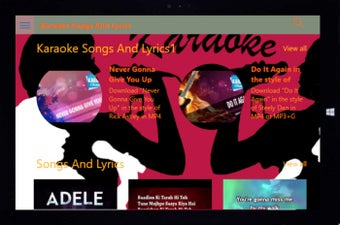 Image 3 for Karaoke Songs And Lyrics …