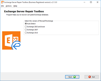 Imagen 0 para Exchange Server Repair To…
