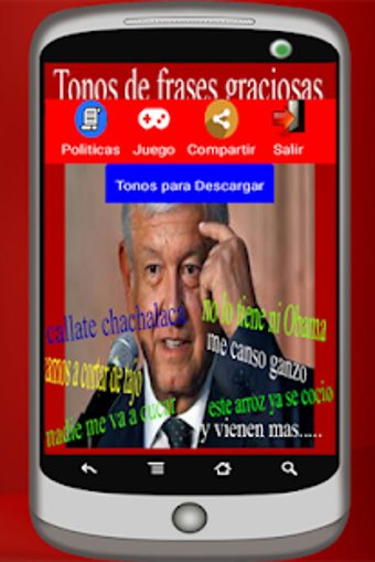 Image 0 for El Peje (AMLO)Tonos de Fr…