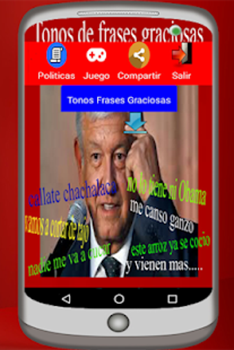 Image 2 for El Peje (AMLO)Tonos de Fr…
