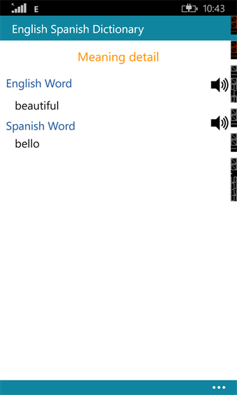 Image 3 for Offline English Spanish D…