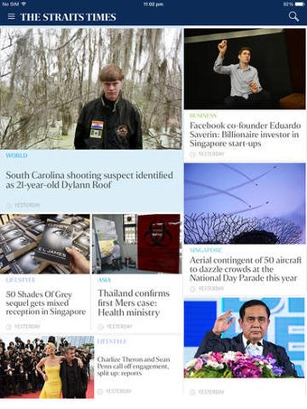 Image 0 for The Straits Times for iPa…