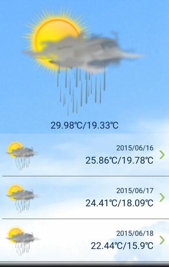 Image 1 for Weather Report Free