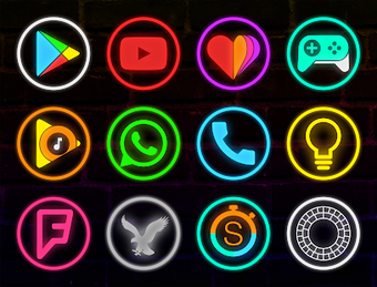 Image 3 for Neon Glow Rings - Icon Pa…