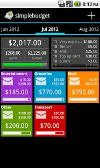 Image 3 for SimpleBudget (Envelope Bu…
