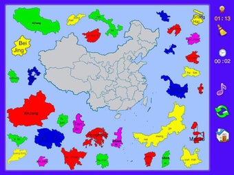 Image 0 for China Puzzle Map