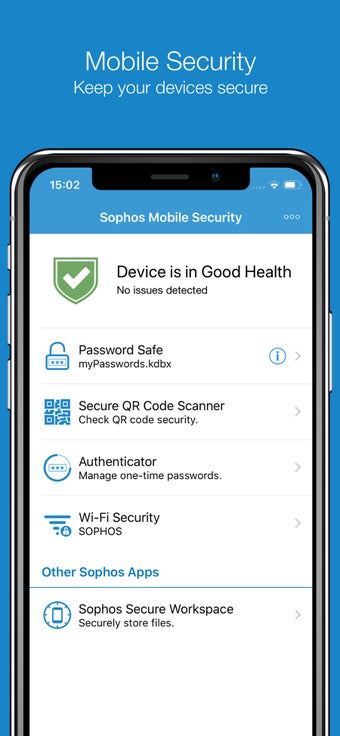 Image 2 for Sophos Mobile Security