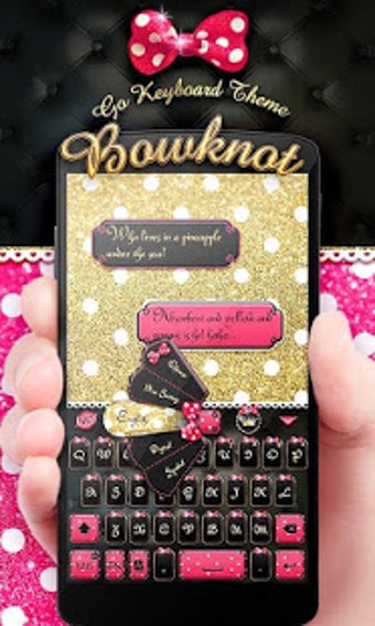 Image 3 for Bowknot GO Keyboard Theme