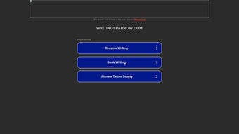 Image 0 for Writing Sparrow
