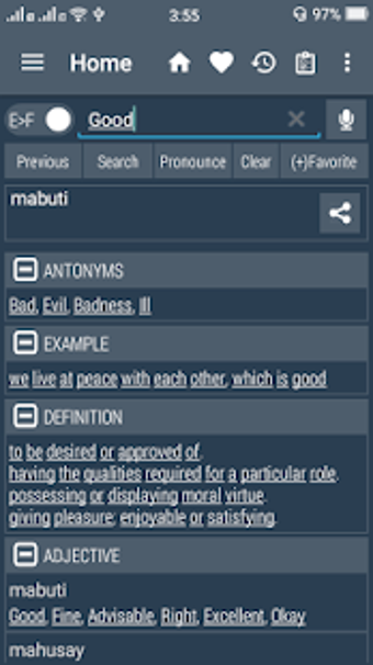 Imagen 2 para English Filipino Dictiona…