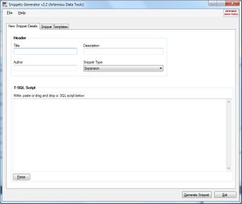 Imagen 1 para Snippets Generator
