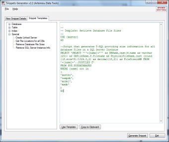 Imagen 0 para Snippets Generator