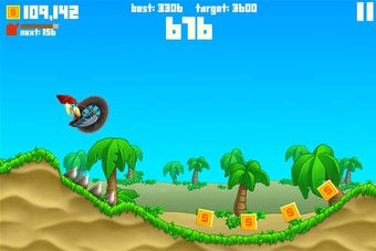Image 0 for Bouncy Wheel Racing