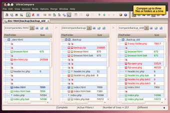 Imagen 1 para UltraCompare for Linux (6…