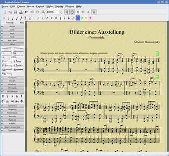 Imagen 1 para MuseScore for Linux