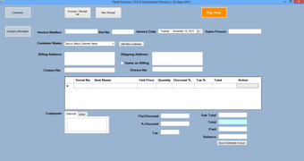 Image 3 for Petal Invoice