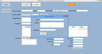 Image 2 for Petal Invoice