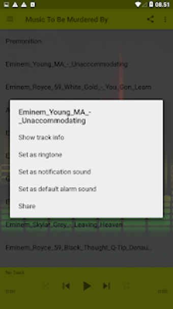 Imagen 0 para Eminem ~Music To Be Murde…