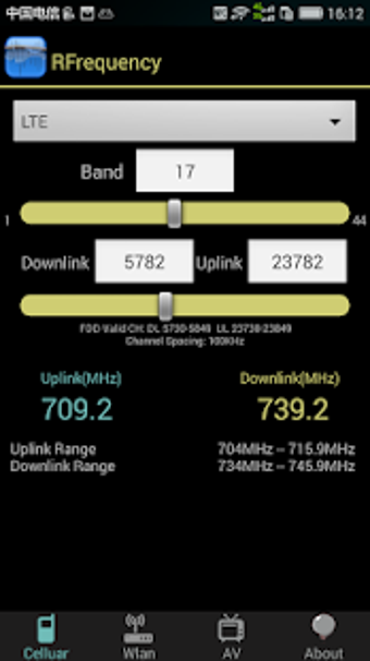 Image 0 for RFrequency - LTE and 5GNR…