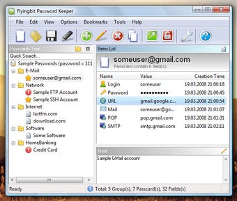 Image 0 for FlyingBit Password Keeper…