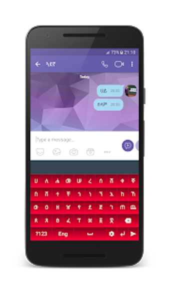 Imagen 1 para Best Amharic/Geez Keyboar…
