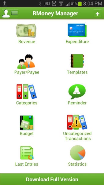 Image 0 for RMoney Manager Free