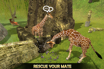 Image 2 for Giraffe Family Life Jungl…