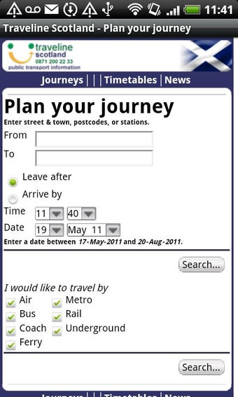 Image 2 for Traveline Scotland