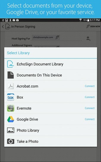 Imagen 1 para Adobe Sign