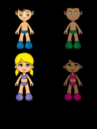 Image 1 for Paper Doll Dress Up!